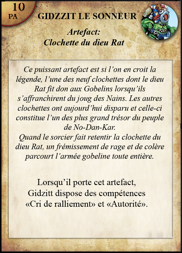 Clochette du Dieu Rat